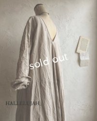 HALLELUJAH／Robe de femme de chambre　小間使いローブ・Flax