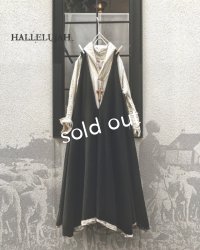 HALLELUJAH／Robe de femme de chambre no.4 小間使いローブ　Black