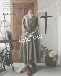 HALLELUJAH／Robe de fame de chambre　小間使いローブ・wool baige