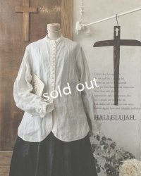 HALLELUJAH／Chemisier Victorien ヴィクトリア時代シャツ・off white