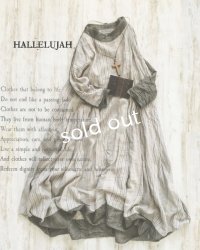 HALLELUJAH／Robe de Berger 羊飼いのローブ・grey stripe