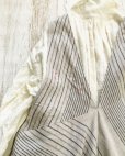 画像4: HALLELUJAH／Robe de femme de chambre no.4 小間使いローブ・grey stripe