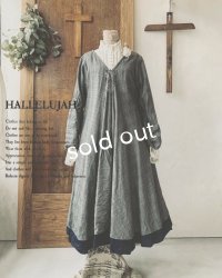 HALLELUJAH／Robe de femme de chambre 小間使いのローブ・グレンチェック