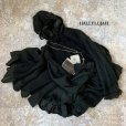 画像1: HALLELUJAH/Robe Medievale a Capuche 中世のフードローブ・black (1)