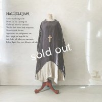 当店限定 HALLELUJAH/1930's Robe・ink black×flax