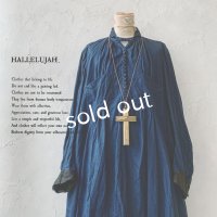 当店限定 HALLELUJAH／羊飼いのノマドドレス・Indigo×Black