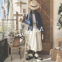 HALLELUJAH／Victorian Veste ヴィクトリア時代のジャケット・indigo