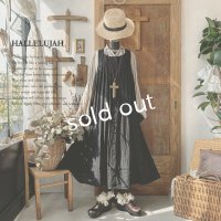 HALLELUJAH／Robe Agriculteur Russe ロシアンファーマーローブ・black