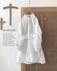 HALLELUJAH／Chemise Religieuse 修道女シャツ・Off White