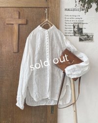 HALLELUJAH／Victorian Chemise ヴィクトリア時代のシャツ・Off White