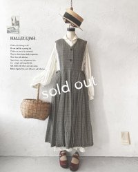 HALLELUJAH／ Robe La Petite Gardeuse d'oies ガチョウ番の少女のローブ・gray