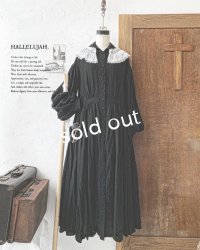 HALLELUJAH／Chemise a la Reine Robe 王女のシャツローブ・black