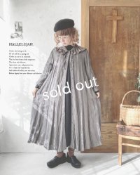 HALLELUJAH／Robe Medievale a Capuche フードドレス・gray