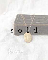 sorelle／真鍮のネックレス・楕円