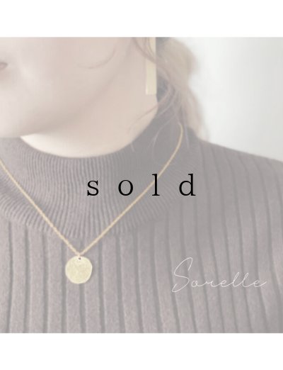 画像3: sorelle／真鍮のネックレス・サークル