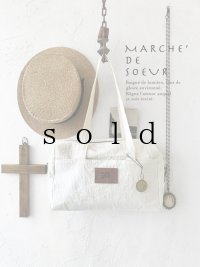 MARCHE' DE SOEUR／肩掛けミニボストン・オフ