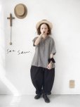 画像18: seasew.／リボン付スキッパーギャザーブラウス