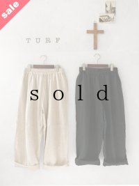 【30%OFF SALE】TURF/シンプルリネンパンツ