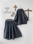 画像2: 【30%off SALE】ROBE DE TRAVAIL／ファーマーズセットアップ・ネイビー (2)