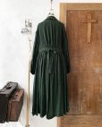 画像5: HALLELUJAH／Chemise a la Reine Robe 王女のローブワンピース・dark green