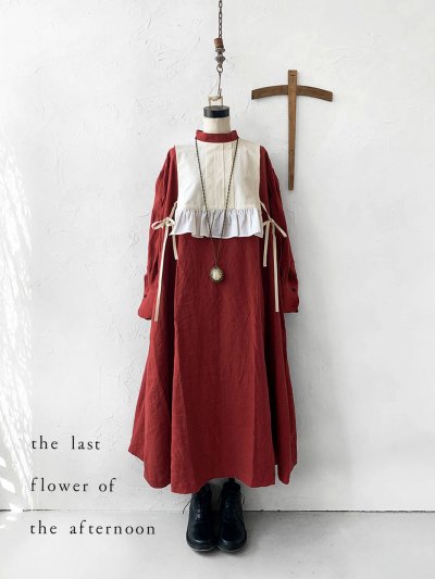 画像2: the last flower of the afternoon／薄氷の汀 vest・生成