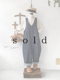 seasew.／デニムオーバーオール