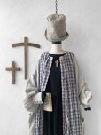 画像2: 【30%OFF SALE】MARCHE' DE SOEUR／ワンピース・ブルーチェック×グレー (2)