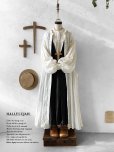 画像1: 【30%OFF SALE】HALLELUJAH／Chemise a la Reine Robe 王女のローブ・off white (1)