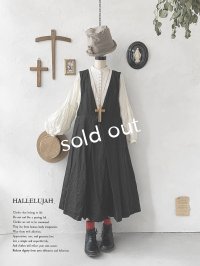 HALLELUJAH／Priest's Tablier 司祭のタブリエ・Charcoal black 