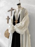 画像2: 【30%OFF SALE】HALLELUJAH／Chemise a la Reine Robe 王女のローブ・off white (2)