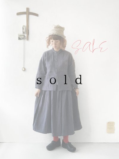 画像1: 【30%off SALE】ROBE DE TRAVAIL／ファーマーズセットアップ・ネイビー