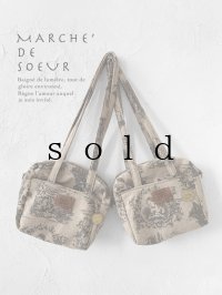 MARCHE' DE SOEUR／肩掛けミニボストン・クラシックウール