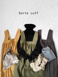 sorte cuff/コットンジャンパースカート