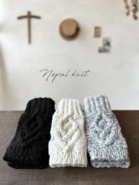 Nepal knit／ウールグローブ