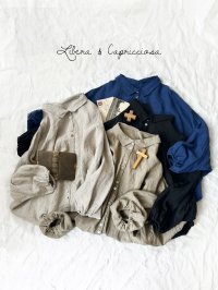 Libera&Capricciosa／２wayリネンブラウス