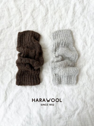 画像1: HARAWOOL／ベビーアルパカレッグウォーマー