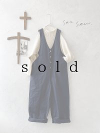 seasew.／オーバーオール・ダークネイビー