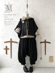 画像4: MARCHE' DE SOEUR／セーラ襟のタッセルちびジャケット・黒