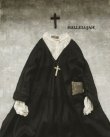 画像2: HALLELUJAH／Robe de femme de chambre　小間使いローブ・Black (2)