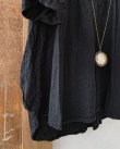 画像5: HALLELUJAH／Chemise de garçon Berger 羊飼い少年のシャツ・black (5)