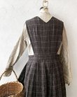 画像10: HALLELUJAH／ Robe La Petite Gardeuse d'oies ガチョウ番の少女のローブ・brown (10)