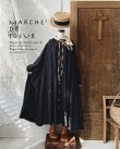 画像4: 【アンティークレースコサージュ付き】MARCHE' DE SOEUR／アンのリボンワンピース・ブラック (4)