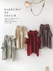 画像8: MARCHE' DE SOEUR／大きなラッフル襟プルオーバー・ファナージュダークレッド (8)