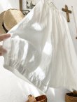 画像8: Libera&Capricciosa／ワイドサルエルパンツ・白 (8)