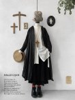 画像1: HALLELUJAH／Robe de Nomad 遊牧民のローブ・Charcoal black (1)