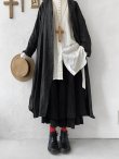 画像5: HALLELUJAH／Robe de Nomad 遊牧民のローブ・Charcoal black (5)