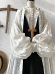 画像4: 【30%OFF SALE】HALLELUJAH／Chemise a la Reine Robe 王女のローブ・off white (4)