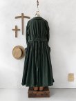 画像8: 【30%OFF SALE】HALLELUJAH／Chemise a la Reine Robe 王女のローブ・dark green (8)