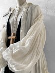 画像6: 【30%OFF SALE】HALLELUJAH／Chemise a la Reine Robe 王女のローブ・off white (6)