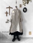 画像1: HALLELUJAH／1890's Bourgeron 羊飼いシャツワンピース・flax (1)